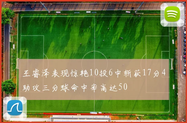 王睿泽表现惊艳10投6中斩获17分4助攻三分球命中率高达50